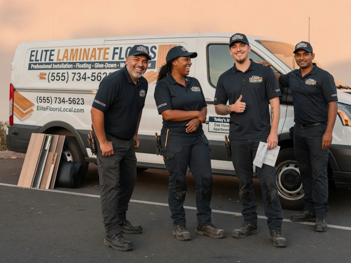 Laminate flooring installation company in Gowrie, IA